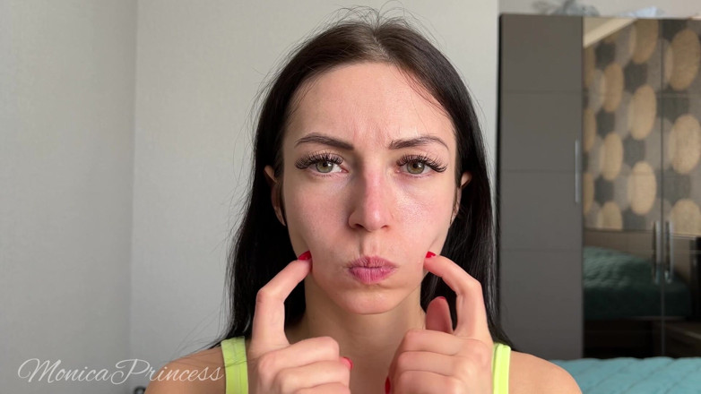 Princess Monica: Puffy Cheeks Popping