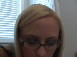 Gag Hoes: Pierced blonde sucked his cock hard