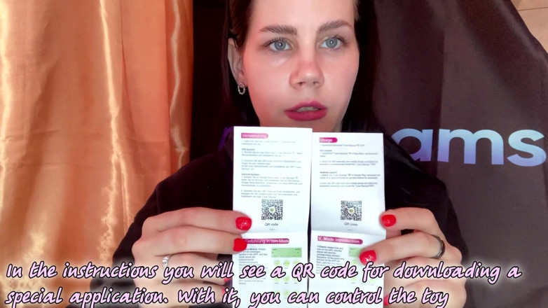Anna Sky: Anna muestra huevo vibro de Sohimi