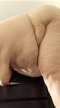 Jamdown26 - donna bianca con culo grosso e culo grasso nel suo video porno più selvaggio scuote il suo culone grasso sul cazzo di un uomo nero