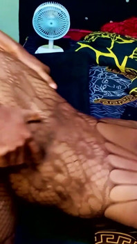 Ebony Bitch Couldn't Hold the Dick