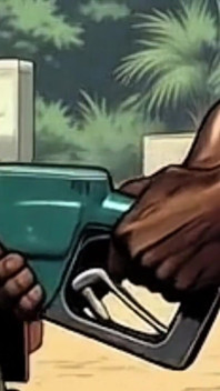 Jungle Benzinestation: een zwarte pomp voor een blanke vrouw. Grote zwarte lul vrouw cuckold