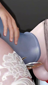 3D สาวคอสเพลย์น่ารักสุดเย็ดสามคนกับควยใหญ่สองอัน