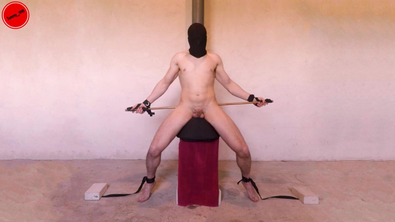Tommy_1995: Restrained Sybian prostate stimulation multiple orgasms