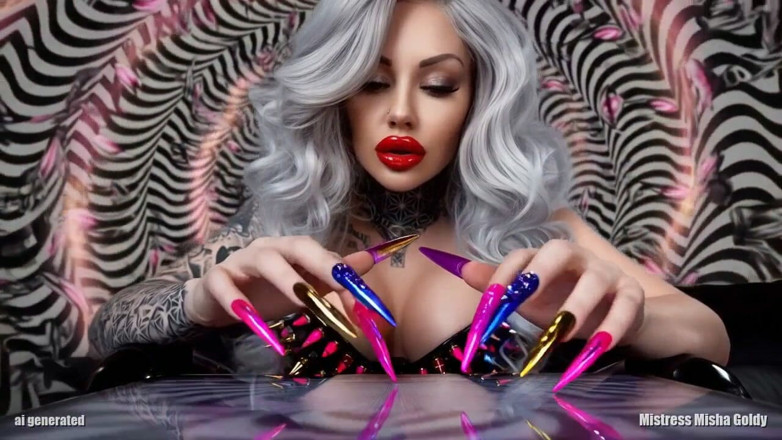 Goddess Misha Goldy: Aroma Cakar Mencium bau, memegang, mengusap