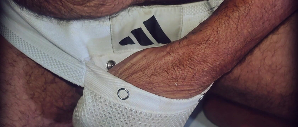 Stink HairyMale: Jockstrap, Hity, Dubbele Cumshot
