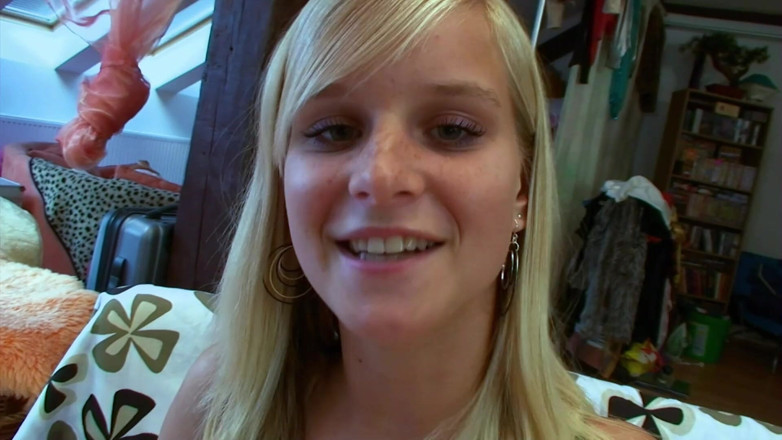 THAGSON: Scene 1: Pretty busty blonde teen wants to get her face...