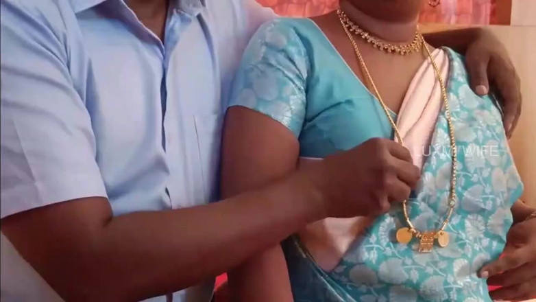Luxmi Wife: Cuckold Husband Send Wife First Night with Boss -1