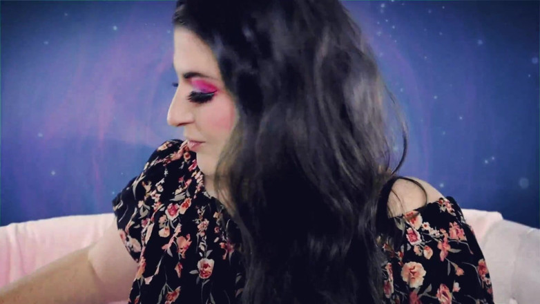 goddessjoules: Rosa lippenstift an Plexiglass Asmr
