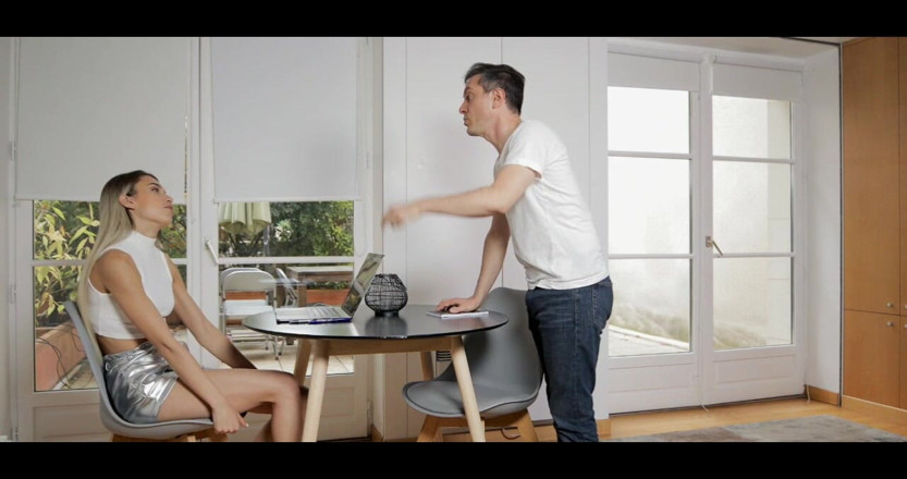Old & Young: Stepdad Seduces His Pretty Slender Stepdaughter