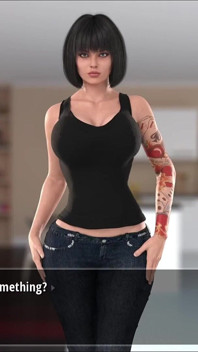 欲望与生活 02 - 大奶子室友用她的巨乳勾引变态男人 - 3D 色情游戏
