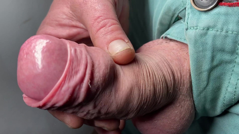 Foreskinguy: Napletek z bliska kończy się wytryskiem