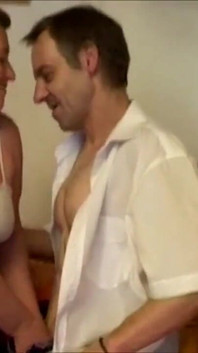 Sick straight cock fucks an old housewife