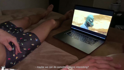 Edita Fantasy: Interrupted movie watching with hard sex - homemade