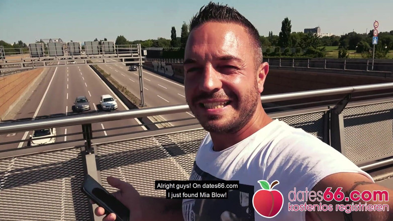 Dates66: Fuck next to the highway with Mia Blow