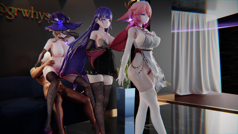 MikuMotion: Çikolata kremalı orgazm grup seks erotik dövmeler