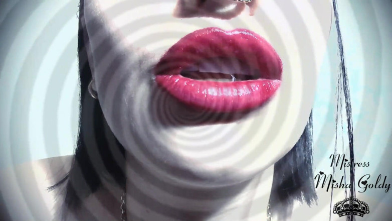 Goddess Misha Goldy: Mes lèvres magiques roses et brillantes