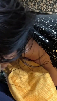 Caught Him Masturbating with My Shiny Work Downjacket - Deepthroat, Spit & Cumshot JOI