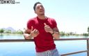 Gay Hoopla: Modelo muscular rasgada Andre Temple