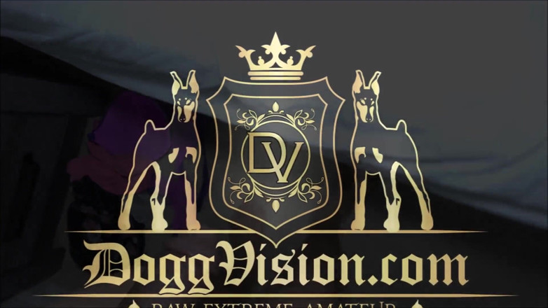DoggVision: 털이 무성한 비 후장과 보지 딥쓰롯 질싸