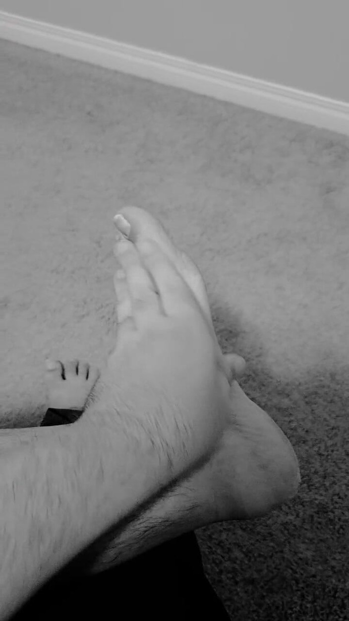 Erotic Man: Male Moaning and Dirty Foot Stroking