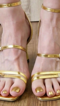 Teen Feet in Heels