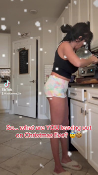 Baking cookies