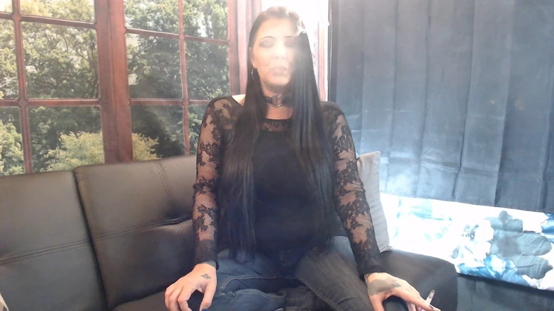 Abby Anna: Morning wake up smoke slave
