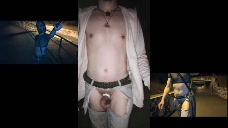 kinkygaynudist: 撕裂的牛仔裤散步 - 没有什么可以想象的！