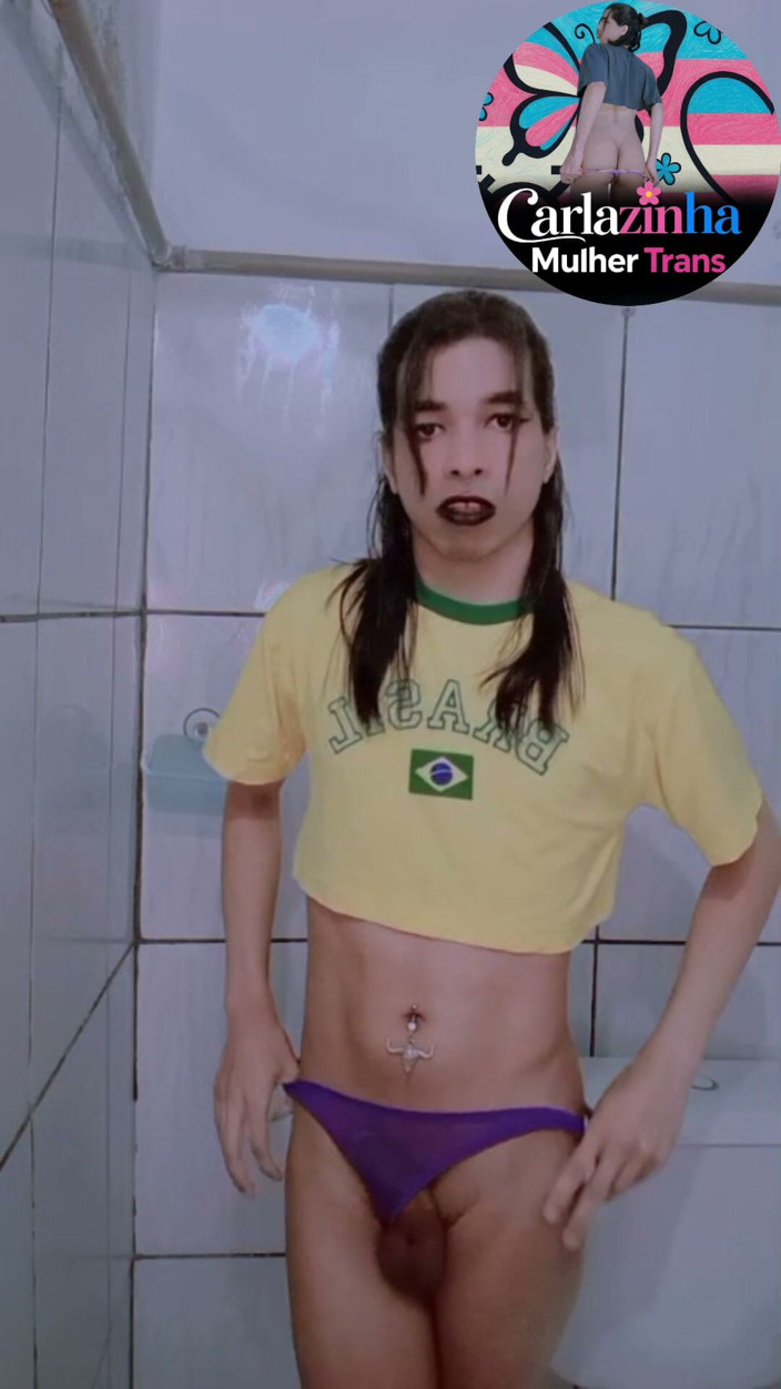 Srta. Carla: Carla Whore in a T-shirt From Brazil and the Hard...