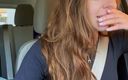 Nadia Foxx: Paseo orgásmico en coche exuberante tiempo ft. Mcdonalds Drive Thru (pt. 4) !!