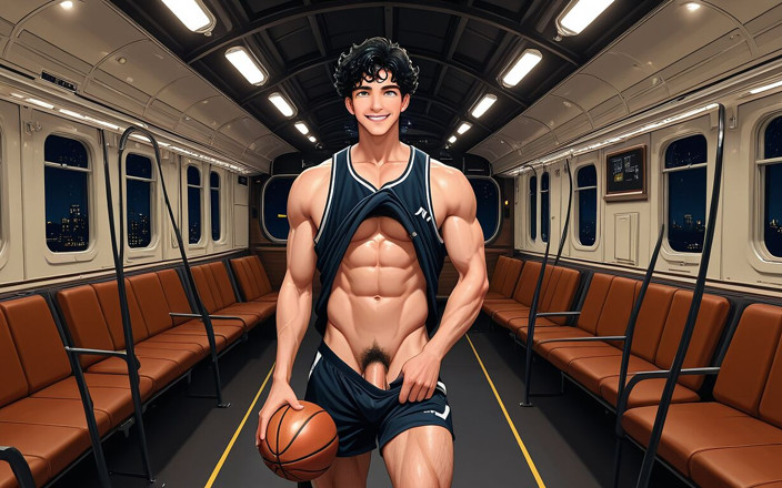 LustMen: Lustmen Basketball Player, diaporama solo, anime de première classe, une...