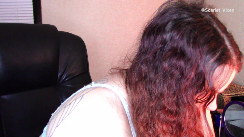 Scarlet Vixen: Hipo mientras me maquilla