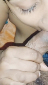 Housewife Cum in Mouth Best Blowjob Indian Homemade Couple