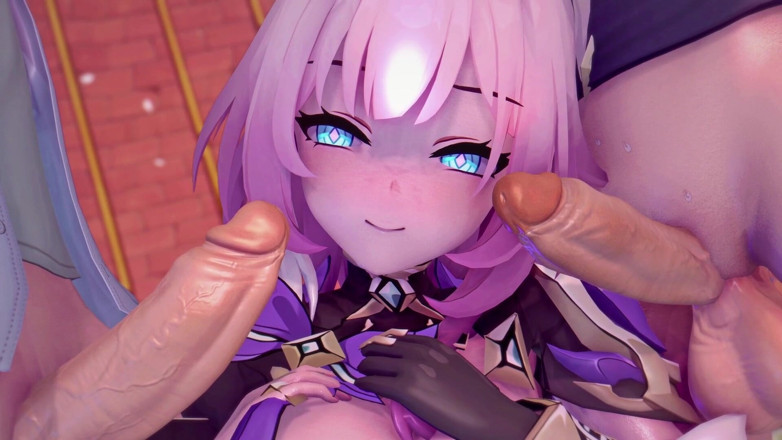 NSFWOtaku: Honkai Star Rail - adegan seks Cyrene Horny Ntr - Animasi Hentai 3D