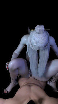 Memek berbulu pelacur cosplay imut 3d dientot habis-habisan