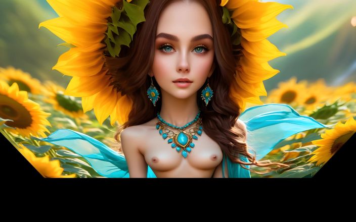 AI Girls: Những cô gái thần tiên xinh đẹp trong vườn hoa hướng...