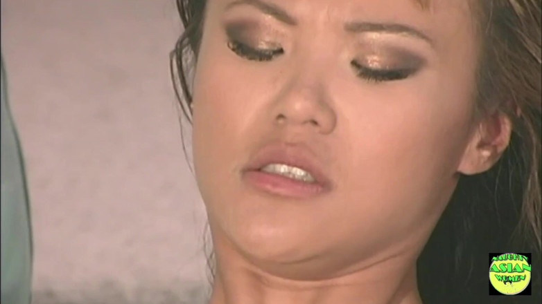 Naughty Asian Women: Skinny Asian Brunette Orgasms While Riding Long Shaft in Reverse...