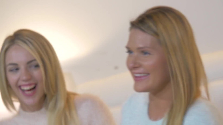 CBD Media: Two most beautiful Irish teens with perfect body playing with...