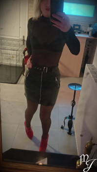 Fetiches De Nylon E Couro - Mistress Julia