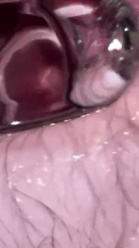 My Ass with My New Glass Butt Plug