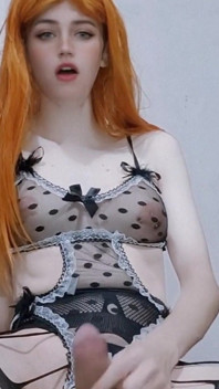 Redhead Trap Cums Limp