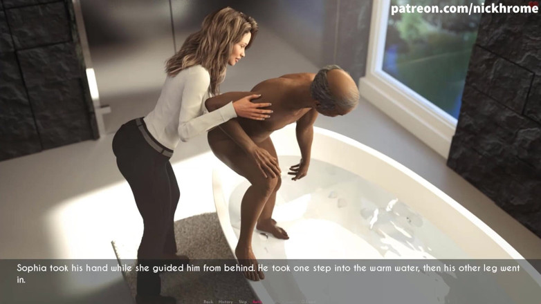 Visual Novels: A Wife and Stepmother Part - Old Men Want MILF