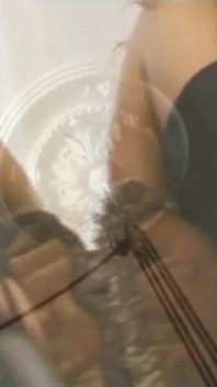 Humiliating candle dripping