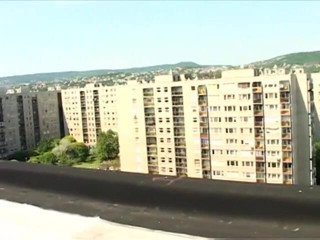 Gays Case: Bald gay receives blow job on roof of a building