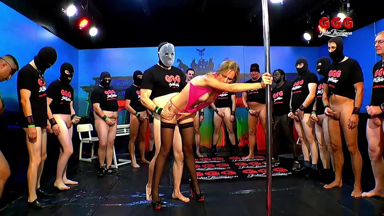 GGG John Thompson Studio: Ggg John Thompson - Anal Bukkake Gangbang in Continuous Fire