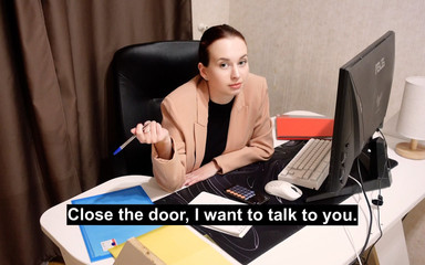 Anna Sibster: Мой босс сделал мне неожиданное предложение. (Блузка в конце)