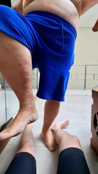 POV: 아빠 보스 복서 훈련 세션