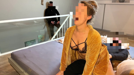 Projectsexdiary: Cheating housewife gets two creampies