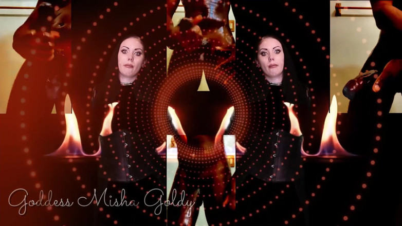Goddess Misha Goldy: Con cu to đen! Không có gì khác làm cho bạn...